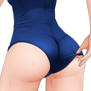 【二次元】スク水姿の美少女達のエロ画像 Part.2 38枚