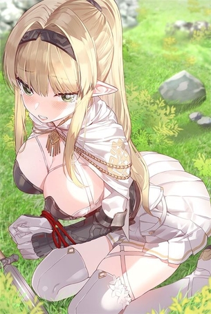 【エルフ娘】可愛いエルフちゃんの二次元エロ画像＆イラスト Part11