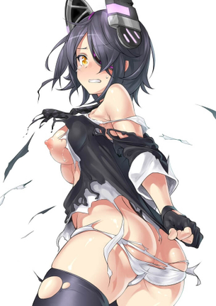 [艦これ][エロ画像]天龍(てんりゅう)の服をﾋﾞﾘﾋﾞﾘに破いたよ～♪