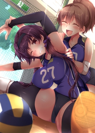 バレー女子のエロ画像