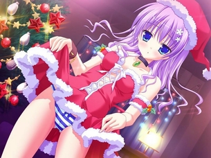 美少女サンタの貞操がほしい二次元エロ画像（クリスマス）