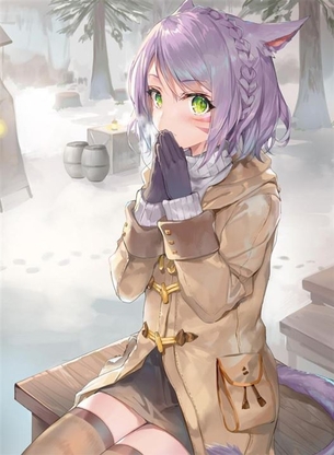 【獣耳】可愛いケモミミ娘の二次元エロ画像＆イラスト Part43