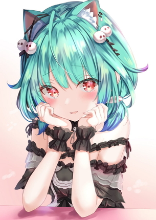【非・微エロ】木曜日の緑髪美少女画像まとめ　その１０８