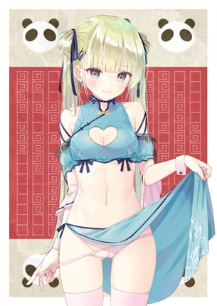 【非・微エロ】木曜日の緑髪美少女画像まとめ　その１１０