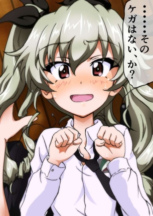 アンチョビの悩殺必死のセクシーポーズのエロ画像！【ガールズ&パンツァー】