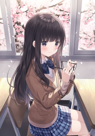 【非・微エロ】艶やかで美しいロングヘア美少女画像まとめ　その９