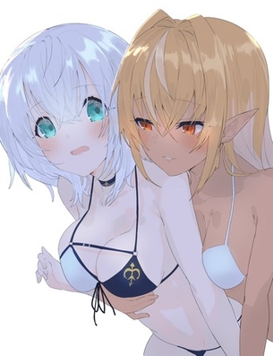 【バーチャルyoutuber】不知火フレアのかっこいい・かわいい二次エロ画像