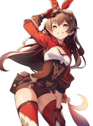 【原神】アンバーの無防備でエロすぎな二次えっち画像まとめ