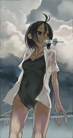【スクール水着】スク水姿がえっちな女の子の二次元エロ画像＆イラスト Part34