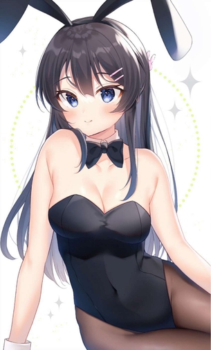 【青春ブタ野郎シリーズ】桜島麻衣の無料(フリー)の二次エロ画像集