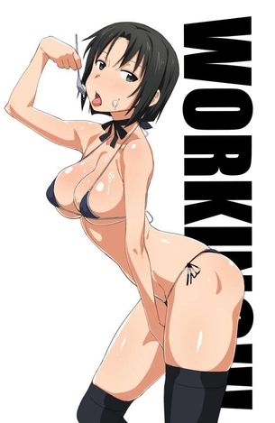 白藤杏子のオナニー姿を想像するだけでめっちゃ抜けるエロ画像【WORKING!!】
