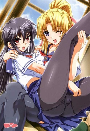 【パンスト】パンスト姿がえっちな女の子の二次元エロ画像＆イラスト Part09