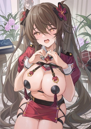 誘惑の二次元エロ画像。