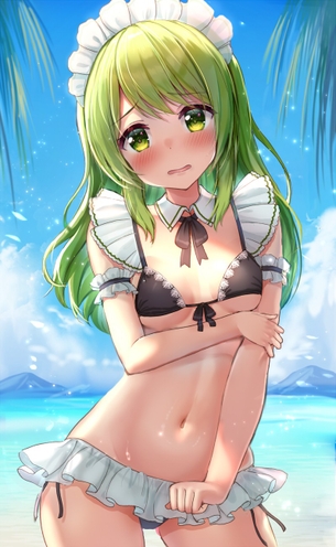 【非・微エロ】夏バテ知らずの水着美少女画像特集 その３６