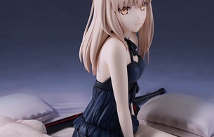 『フェイト/ステイナイト［HF］』セイバーオルタのえっちなベビードール姿のエロフィギュア！