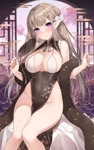 チャイナ服の二次エロ画像くだしあ。