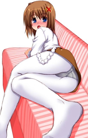 【虹画像】白パンストや白タイツを履いてる女の子の画像集 part2