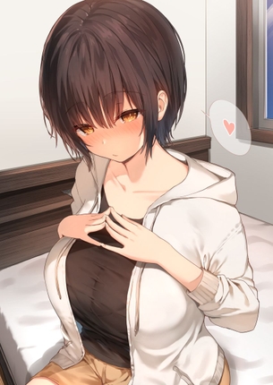 ボーイッシュなのに体つきはしっかり女性なギャップが抜ける二次元エロ画像2