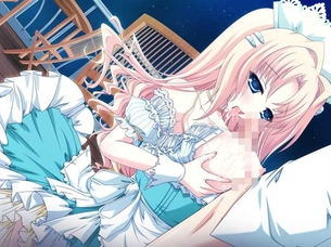 【パイズリ】おっぱいで一生懸命ご奉仕してくれる女の子の二次元エロ画像＆イラスト Part53