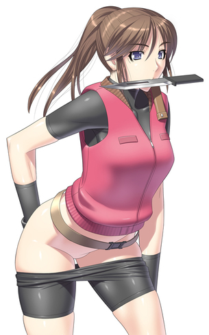 【虹画像】黒スパッツを履いた女の子達の画像集 part43