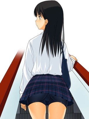 【虹画像】黒スパッツを履いた女の子達の画像集 part47