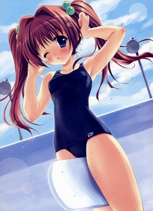 【虹画像】スク水や競泳水着の女の子の画像集 part37