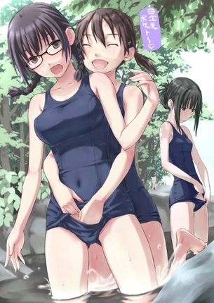 【虹画像】スク水や競泳水着の女の子の画像集 part30