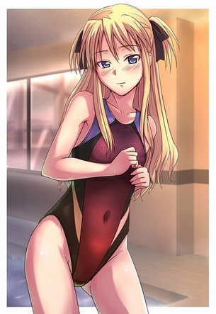 【虹画像】スク水や競泳水着の女の子の画像集 part26