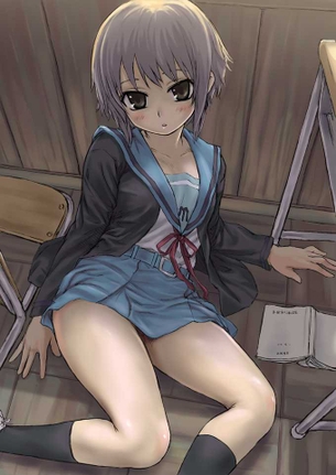 【虹画像】涼宮ハルヒの憂鬱の脚フェチ用画像集 part8