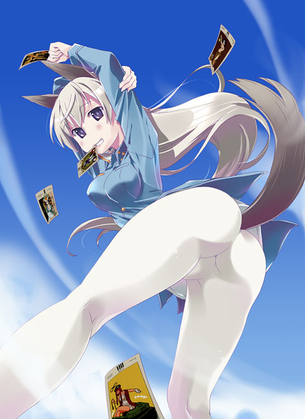 【虹画像】白パンストや白タイツを履いてる女の子の画像集 part6