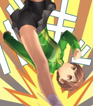 【虹画像】黒スパッツを履いた女の子達の画像集 part49