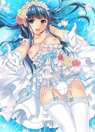 【ガーターベルト】色気たっぷりな下着姿の女の子の二次元エロ画像＆イラスト Part36