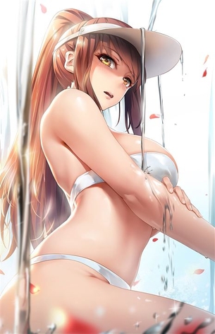 【ポニーテール】うなじが魅力的 ポニーテール少女の二次元エロ画像＆イラスト Part32