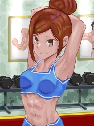 【ダンベル何キロ持てる？】上原彩也香 二次元エロ画像＆イラスト Part2