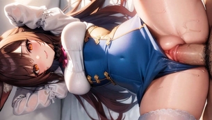 【スキマから】ずらし挿入でセックスしてる二次エロ画像【50枚】part.52