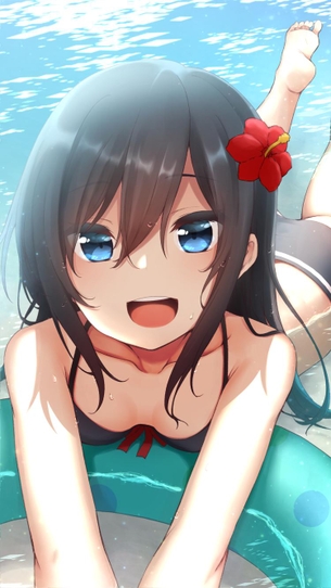 【非・微エロ】月曜日の黒髪美少女画像まとめ　その２１１