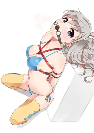 【二次エロ】Hなことされるのが確定している緊縛状態の女の子の二次エロ画像