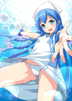 快楽に堕ちそうになってるアヘ顔のイカちゃん抜けるエロ画像！【侵略！イカ娘】