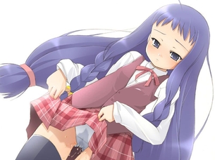 スカートをめくってパンツを見せてくれる女の子ｗ