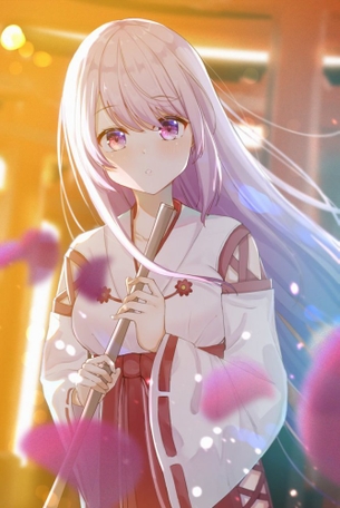 【非・微エロ】憧れの巫女装束を着た女の子の画像まとめ その２