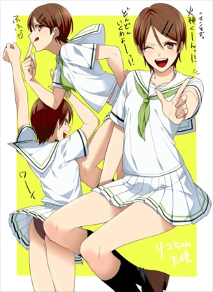 【黒子のバスケ】相田リコのイキ顔になってるドエロい抜ける画像