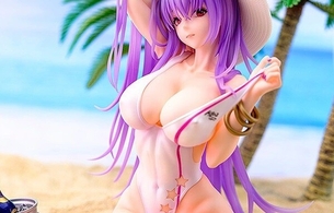 『ドールズフロントライン』ZB-26の乳首立ちまくりのエロムチムチすぎるエロ水着フィギュア！