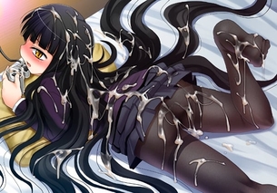 【エロ】女の子の顔や体に精液をぶちまけてるエロ画像４【ぶっかけ】