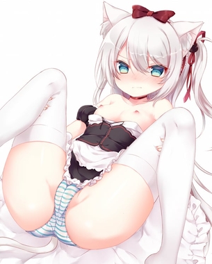 【エロ】縞模様パンツを穿いてる女の子３【縞パン】