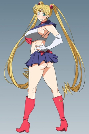 【美少女戦士セーラームーン】月野うさぎのエッチでがっつり抜けるエロ画像