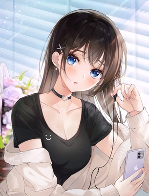 【非・微エロ】月曜日の黒髪美少女画像まとめ　その１１２