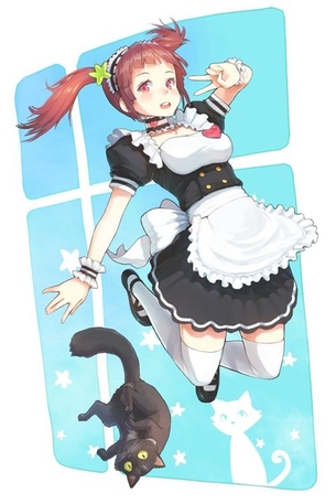 【片目隠れ】厨ニちっくな片目を隠した女の子の二次元エロ画像＆イラスト Part21