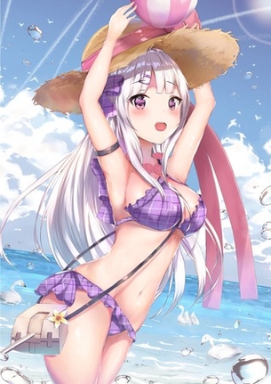 シグニットの悩殺必死のセクシーポーズのエロ画像！【アズールレーン】