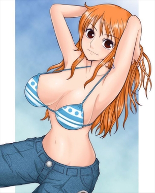【ワンピース】ナミの無料(フリー)の二次エロ画像集