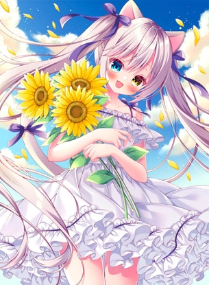 【非・微エロ】みんなの目を惹き付けるオッドアイ美少女画像まとめ　その１３